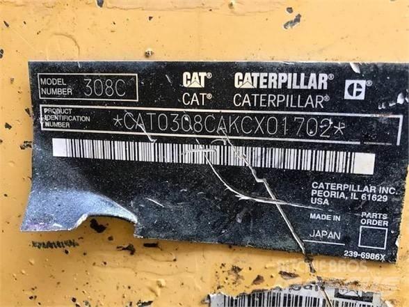 CAT 308C CR Pásové rýpadlá