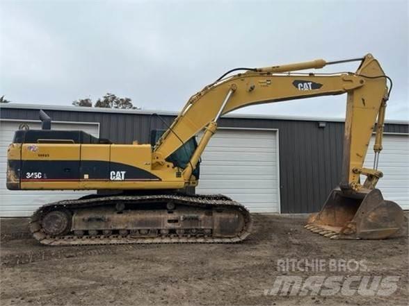 CAT 345CL Pásové rýpadlá