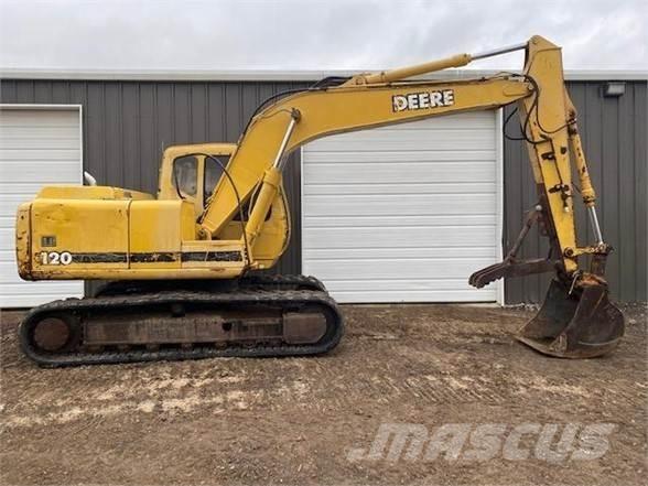 John Deere 120 Pásové rýpadlá