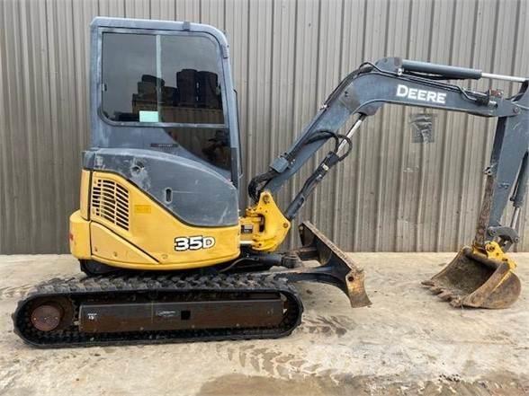 John Deere 35D Mini rýpadlá < 7t