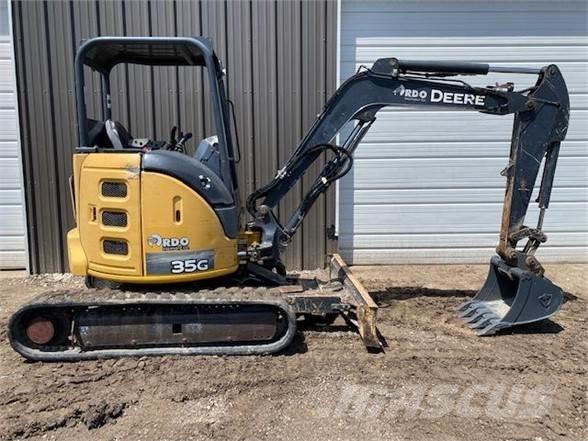 John Deere 35G Mini rýpadlá < 7t