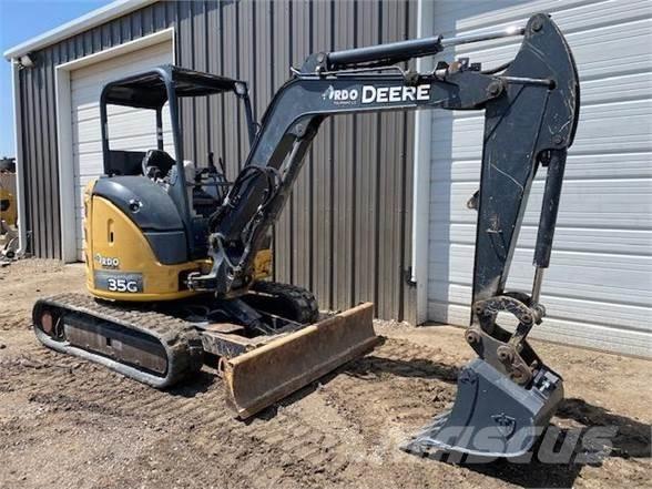John Deere 35G Mini rýpadlá < 7t