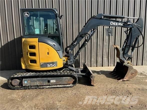 John Deere 35G Mini rýpadlá < 7t