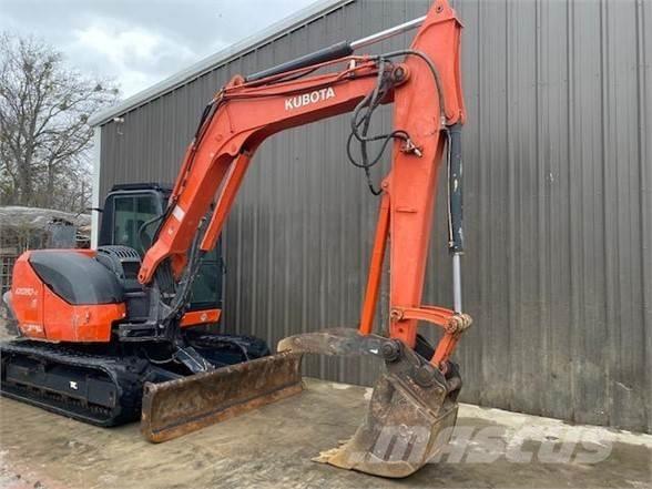 Kubota KX080-4 Pásové rýpadlá