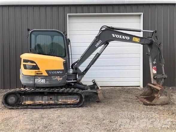 Volvo ECR58D Pásové rýpadlá