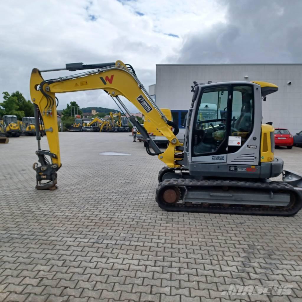 Wacker Neuson EZ80 Pásové rýpadlá
