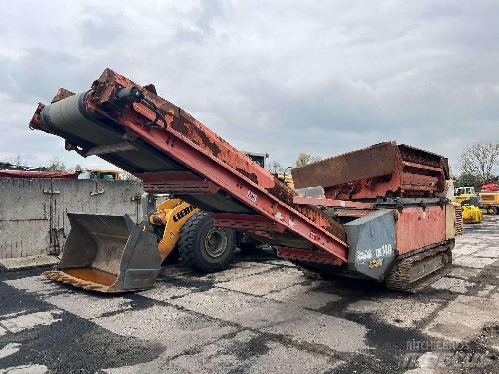 Sandvik QE 140 Triedičky