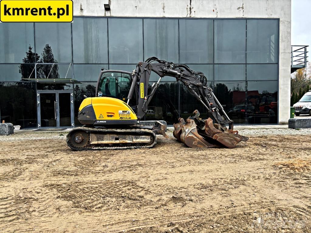 Mecalac 8 M CR Pásové rýpadlá