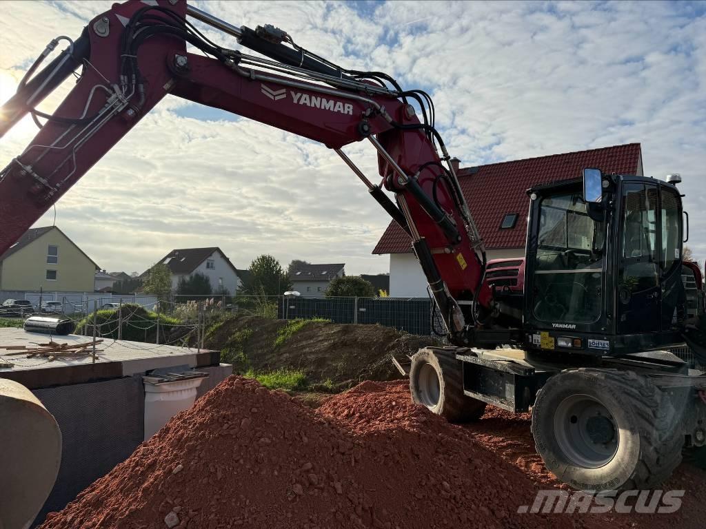 Yanmar B 110 W Kolesové rýpadlá