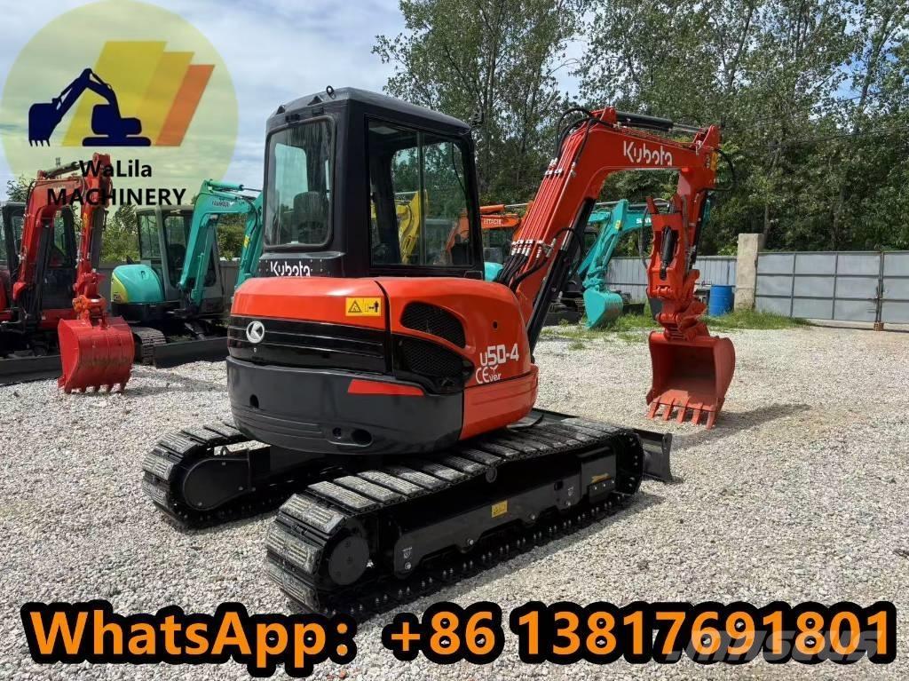 Kubota U 50-4 Mini rýpadlá < 7t
