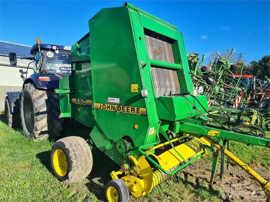 John Deere 590 Lisy na okrúhle balíky