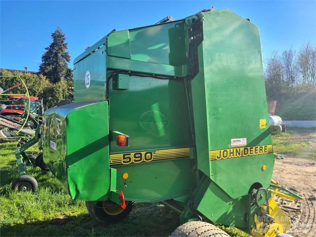 John Deere 590 Lisy na okrúhle balíky