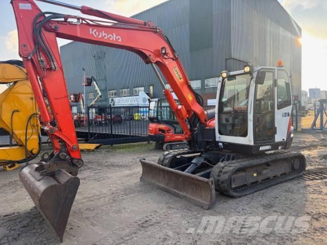 Kubota KX 080-3 Midi rýpadlá 7 t - 12 t