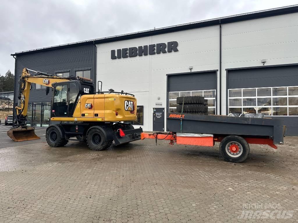 CAT M 314 Kolesové rýpadlá