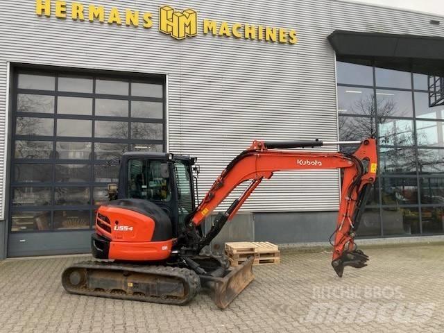 Kubota U 55-4 Mini rýpadlá < 7t