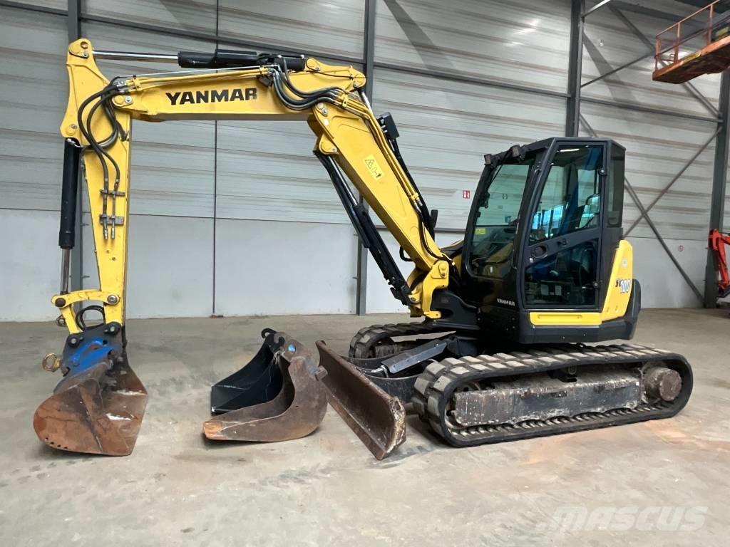 Yanmar SV 100 - 2A - 2PB Midi rýpadlá 7 t - 12 t
