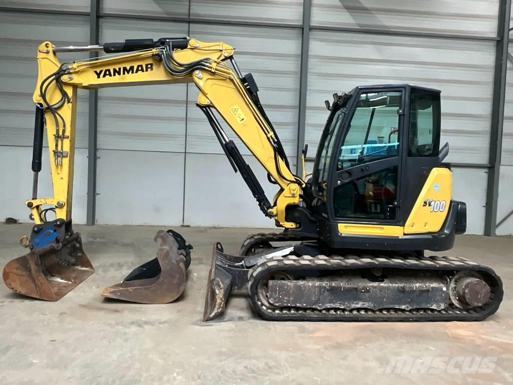 Yanmar SV 100 - 2A - 2PB Midi rýpadlá 7 t - 12 t