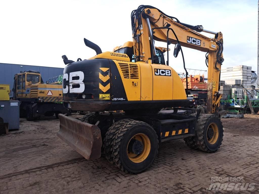JCB JS 145 W Kolesové rýpadlá