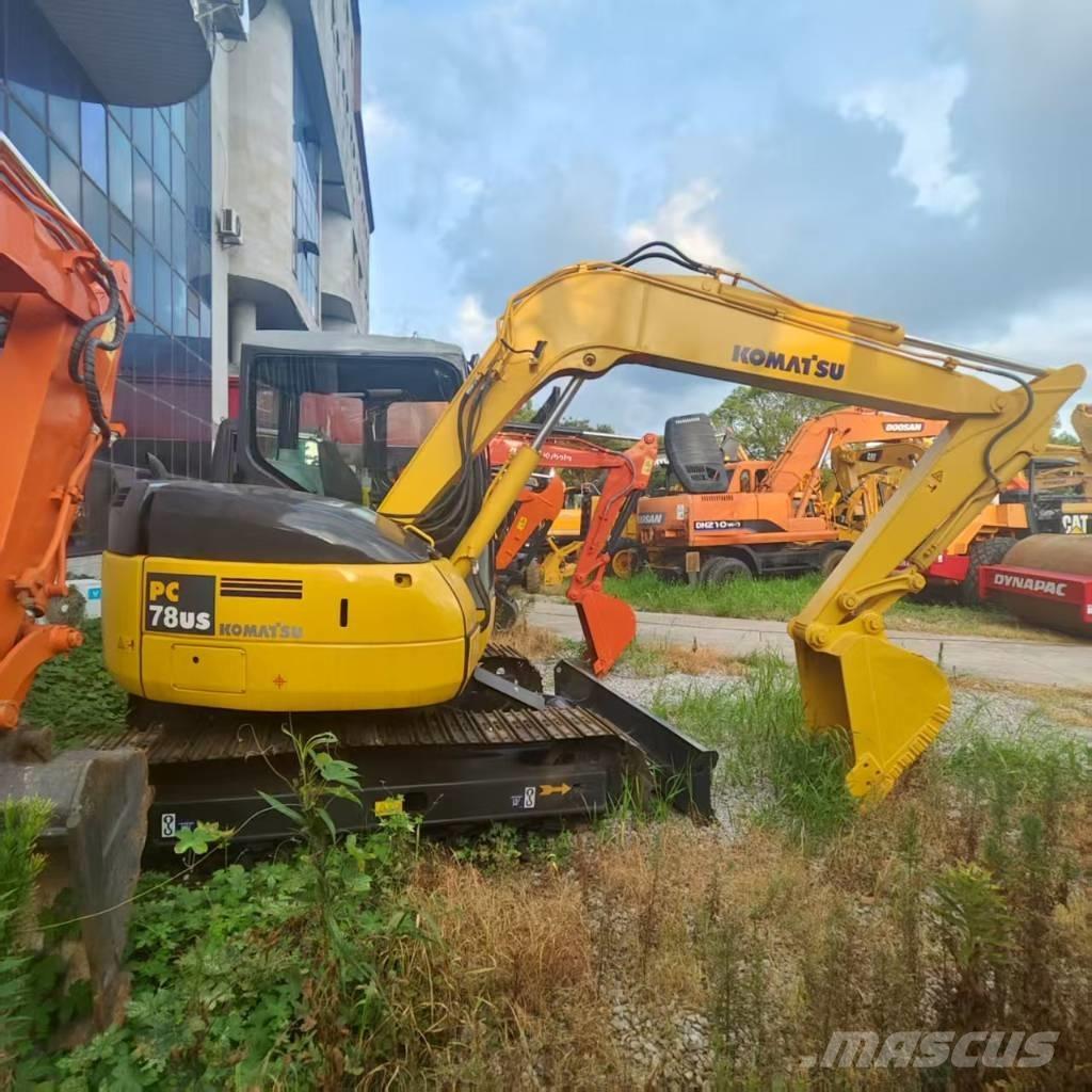 Komatsu PC 78 US Pásové rýpadlá