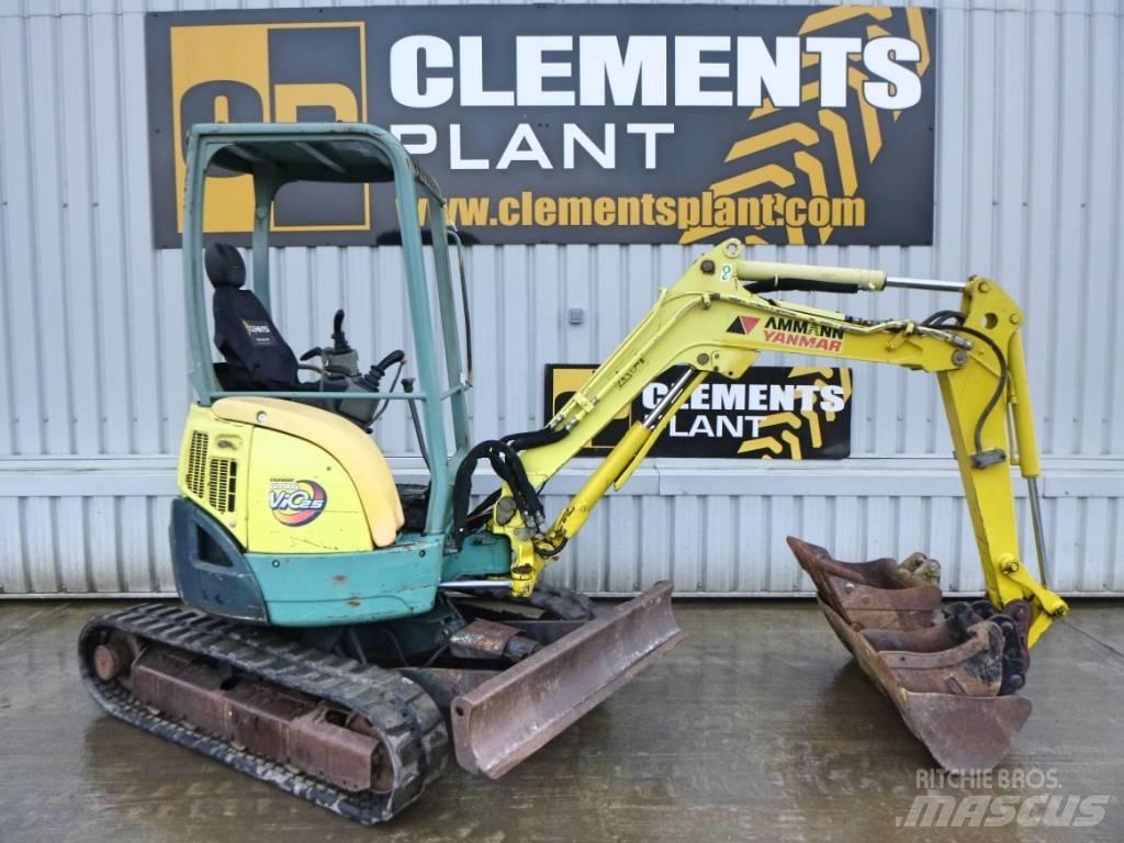 Yanmar Vio25 Mini rýpadlá < 7t