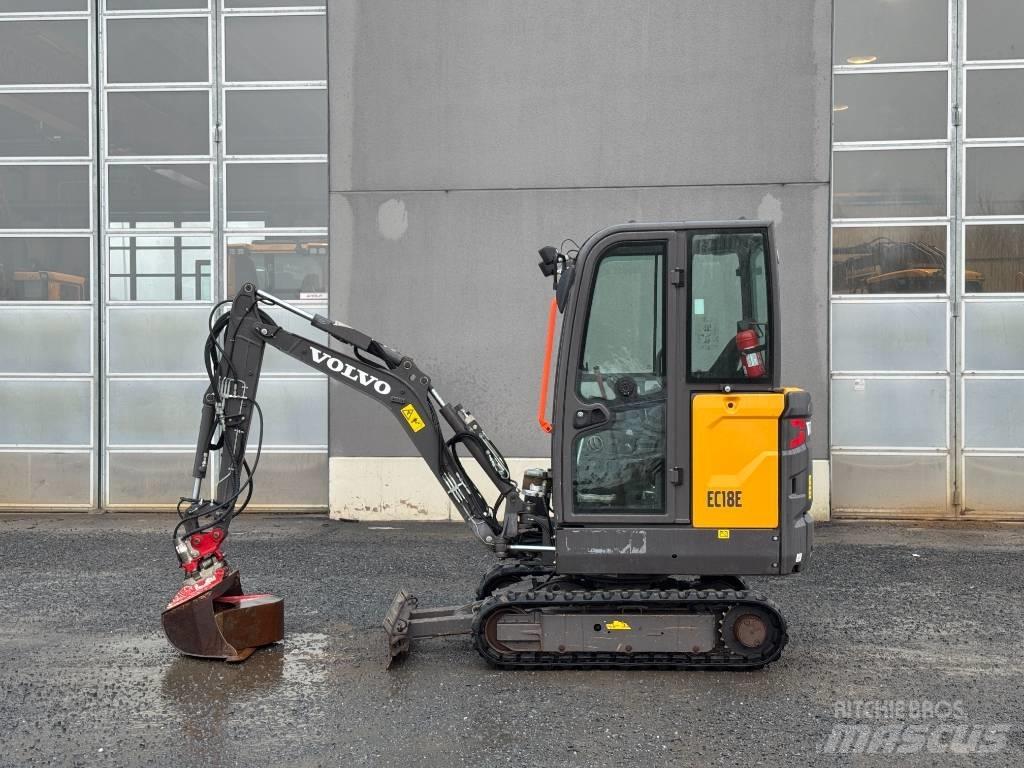 Volvo EC 18 E Mini rýpadlá < 7t