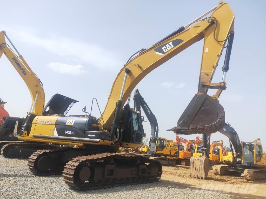 CAT 340D Pásové rýpadlá