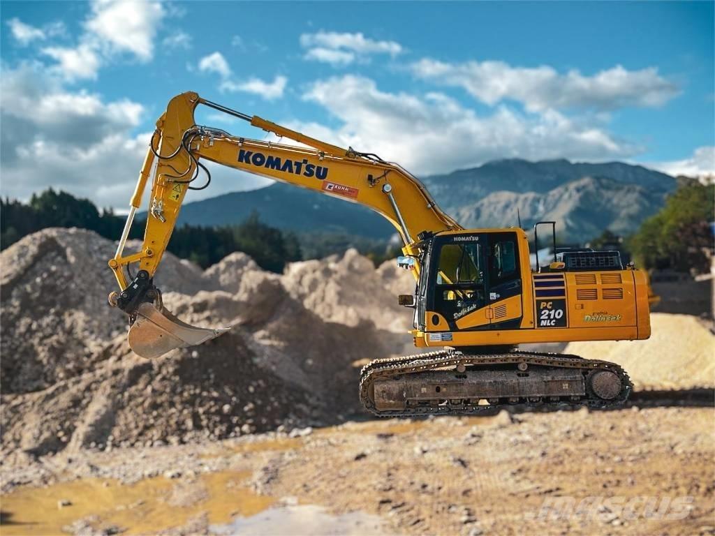 Komatsu PC 210 NLC Pásové rýpadlá