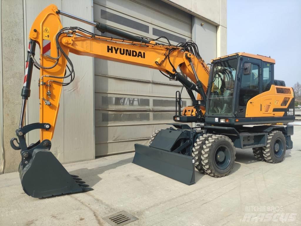 Hyundai HW140 Kolesové rýpadlá