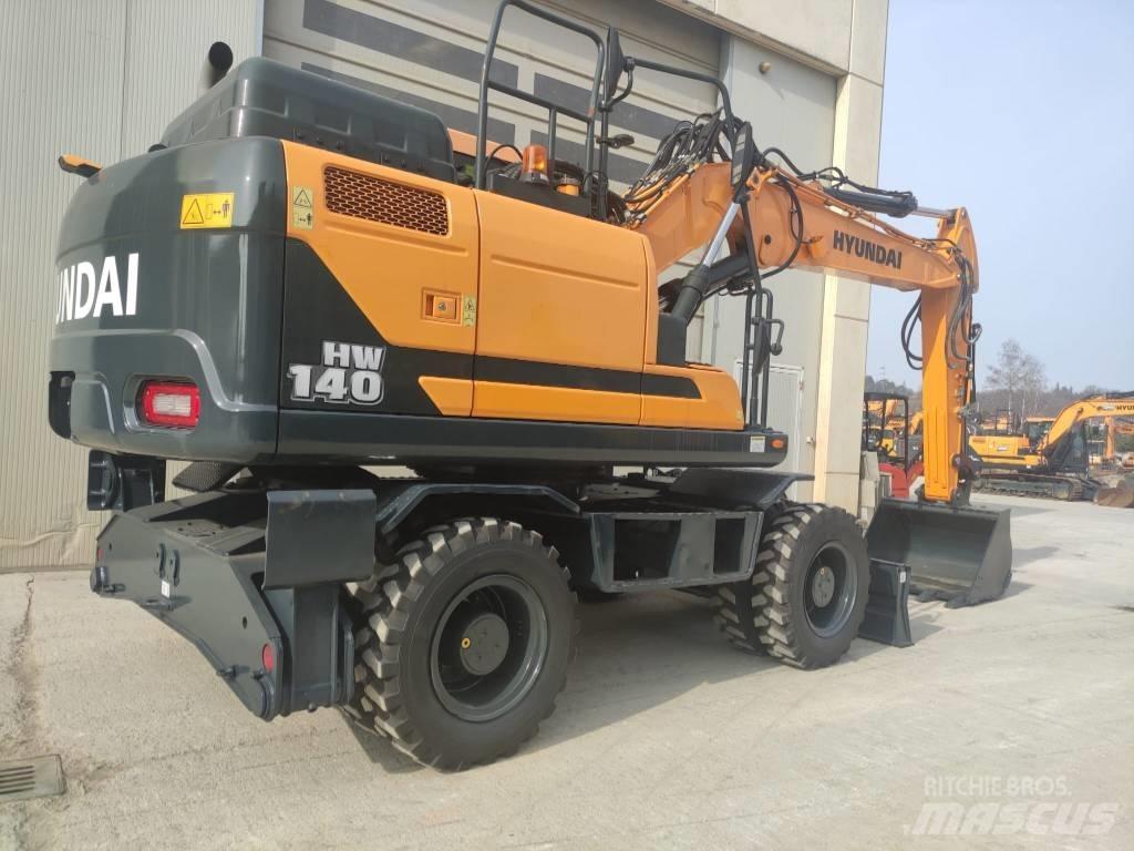 Hyundai HW140 Kolesové rýpadlá
