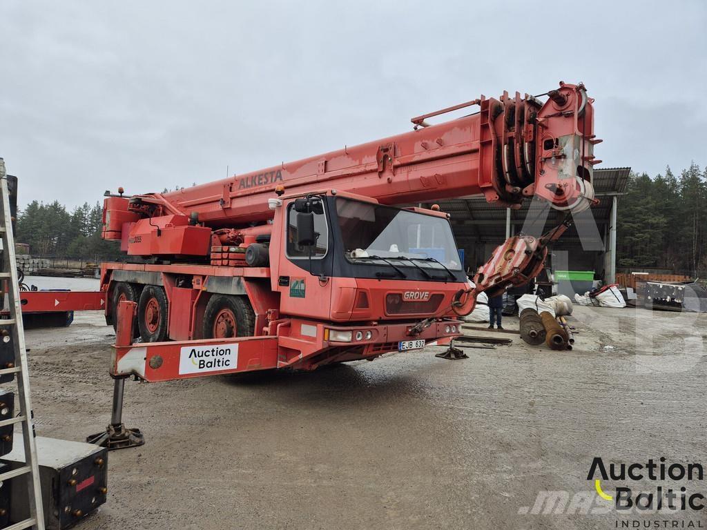 Grove GMK 3050 Autožeriavy, hydraulické ruky