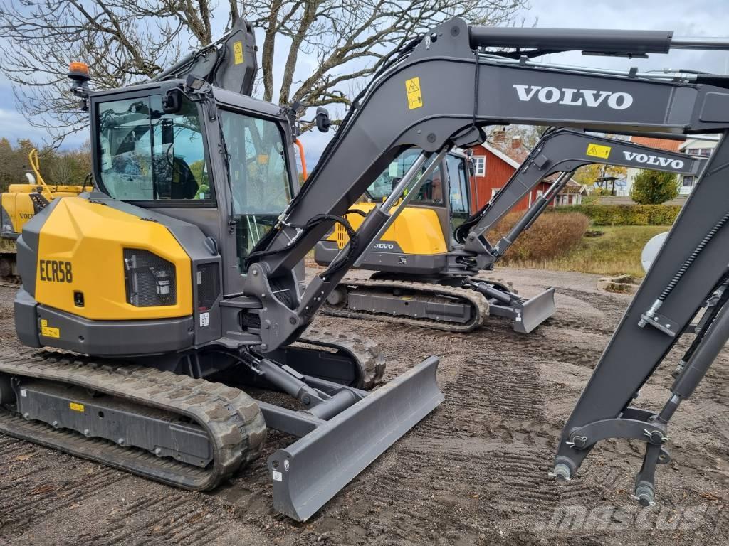 Volvo ECR58 F Mini rýpadlá < 7t