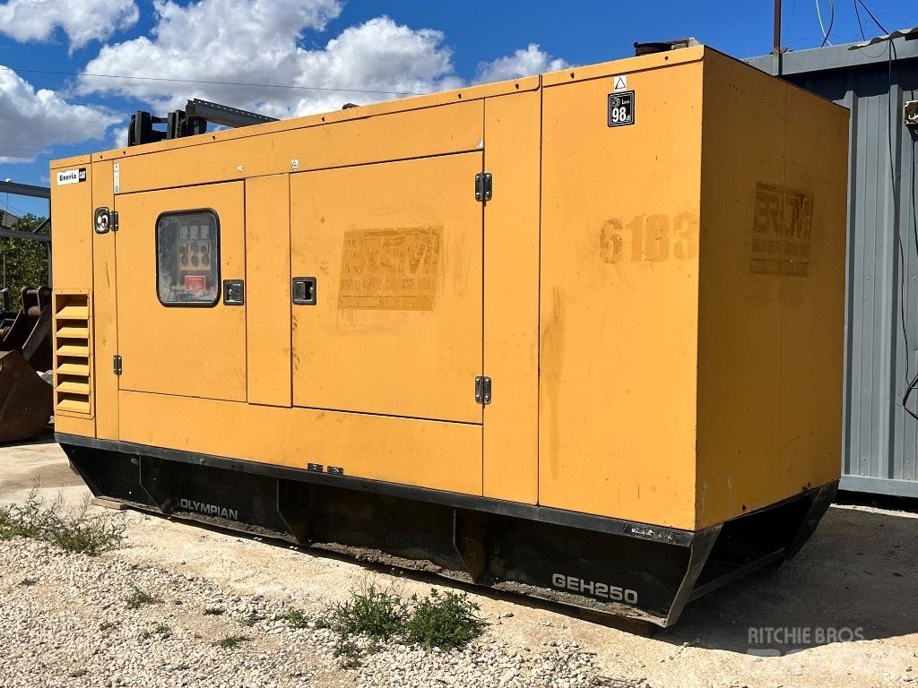 CAT GEH 250 Naftové generátory