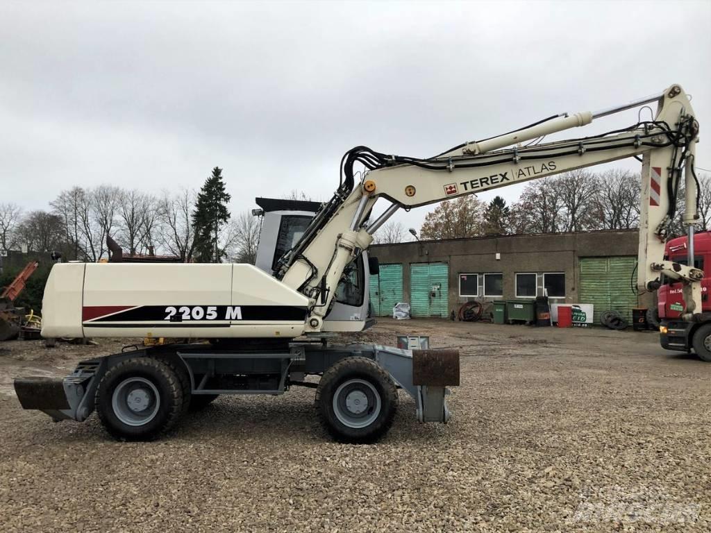 Terex 2205M Kolesové rýpadlá
