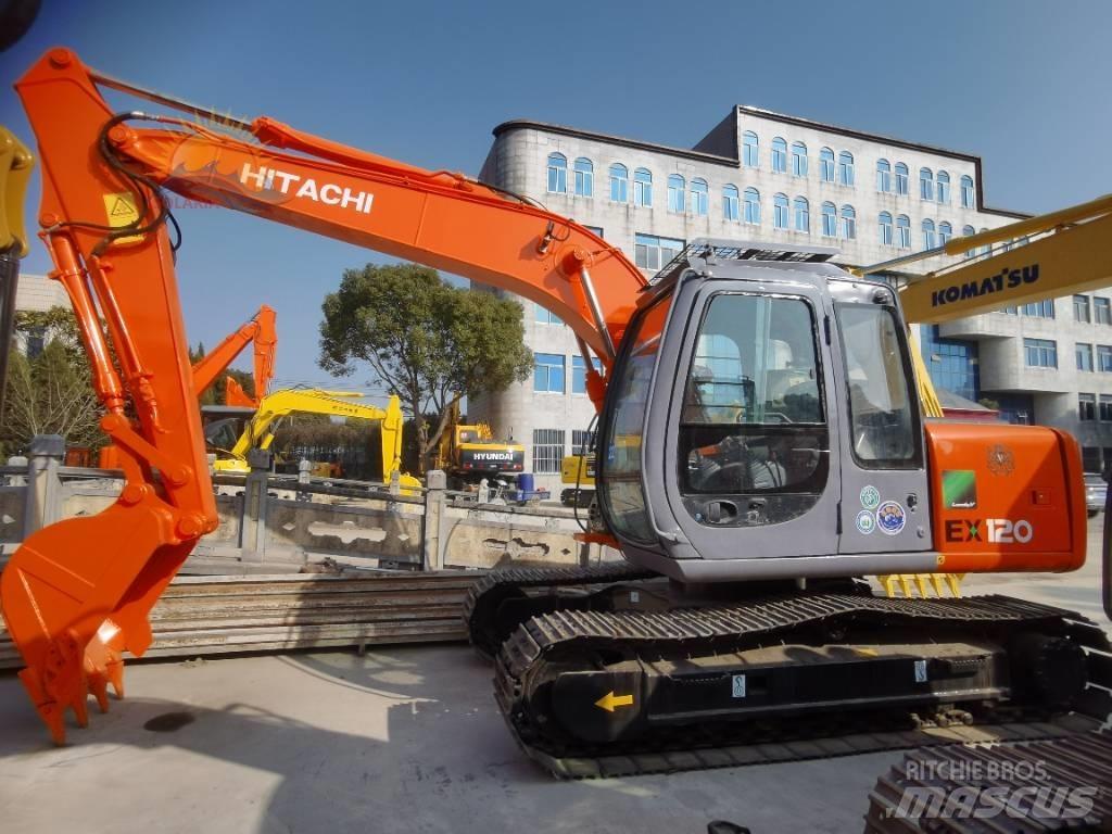 Hitachi EX 120 Pásové rýpadlá