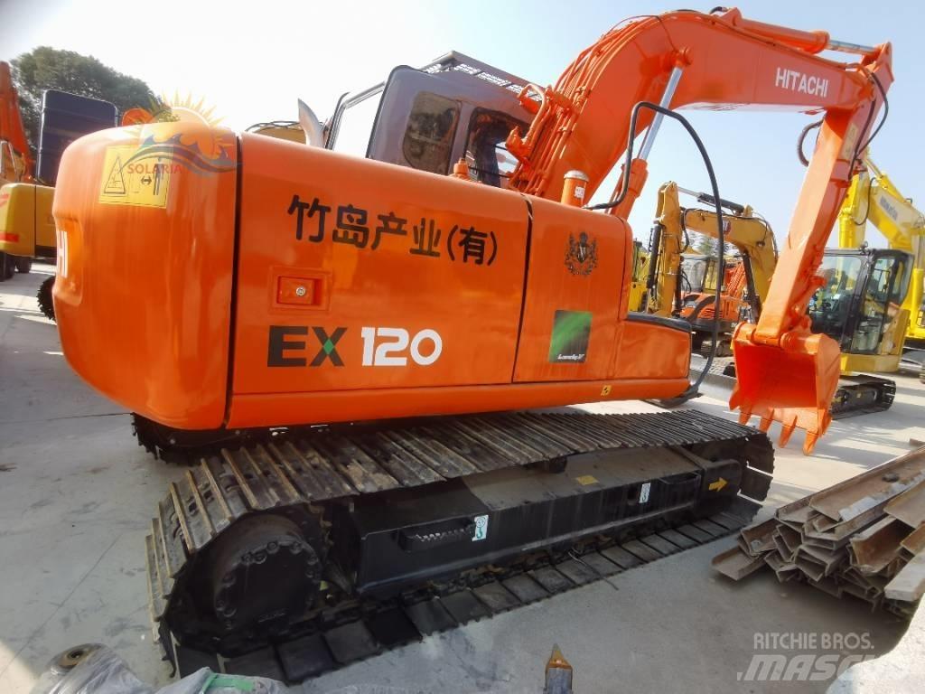 Hitachi EX 120 Pásové rýpadlá