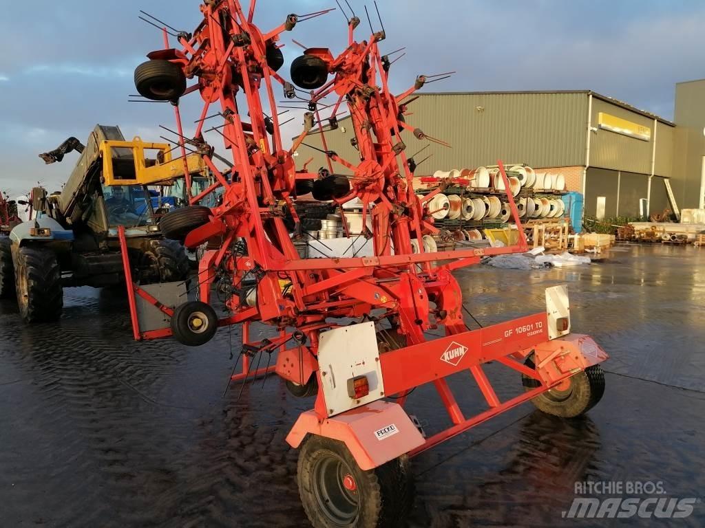 Kuhn GF10601TO Obracače a zhrabovače sena