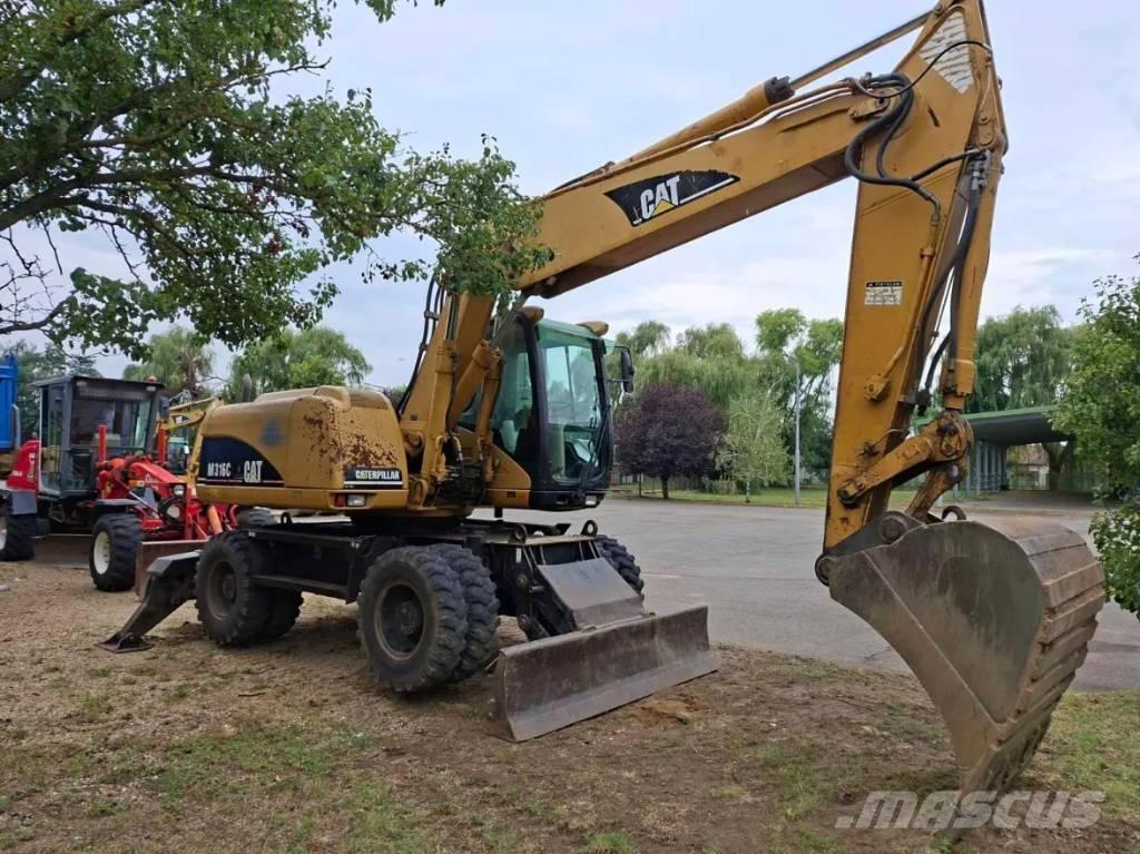 CAT M 316 C Kolesové rýpadlá