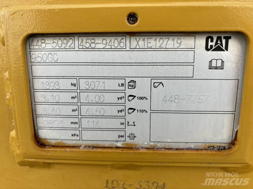 CAT 950GC Ďalšie komponenty