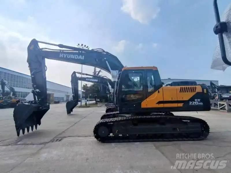 Hyundai HX220HD Pásové rýpadlá