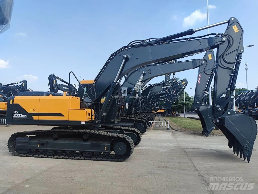 Hyundai HX220HD Pásové rýpadlá