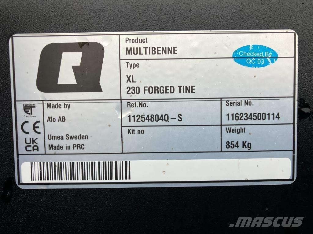 Ålö Multibenne XL Príslušenstvo pre čelné nakladače