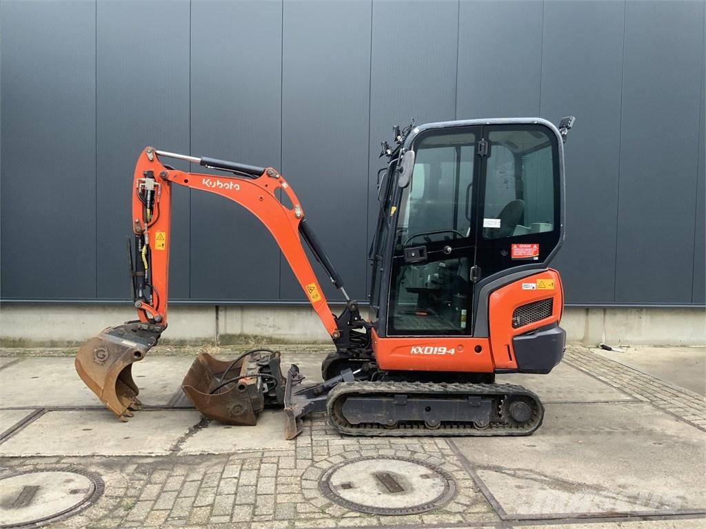Kubota KX 019-4 Mini rýpadlá < 7t