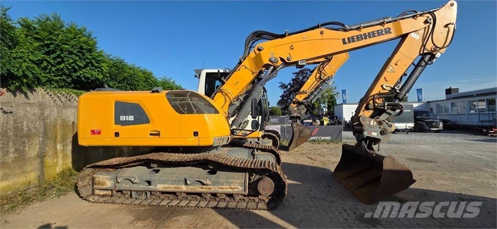 Liebherr R 918 LC Pásové rýpadlá