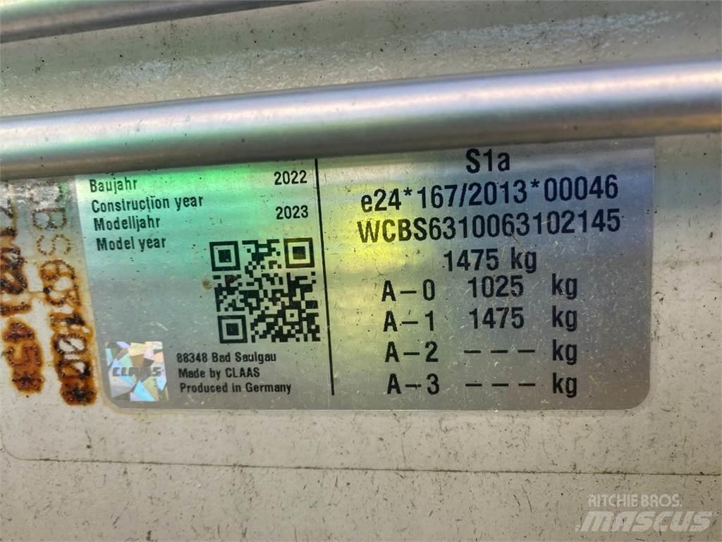 CLAAS VOLTO 1300 T Obracače a zhrabovače sena