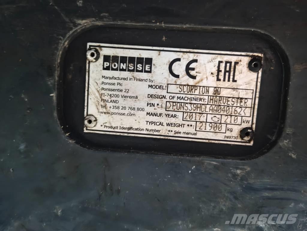 Ponsse Scorpion Harvestory