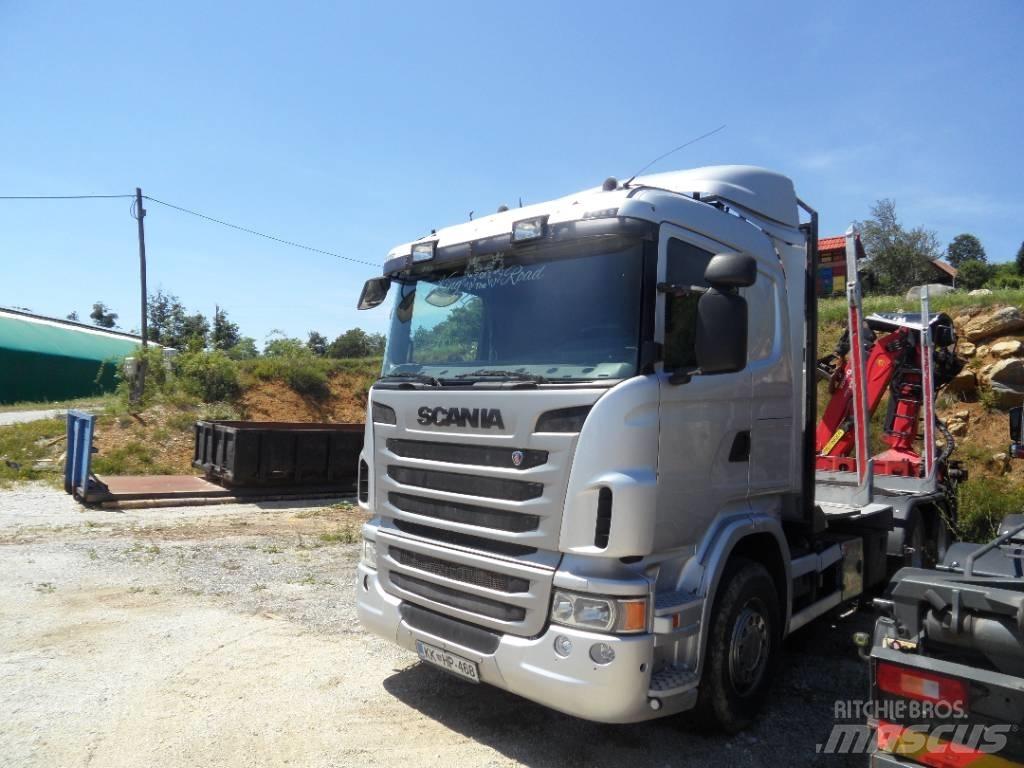 Scania R480 Nákladné vozidlá na prepravu dreva