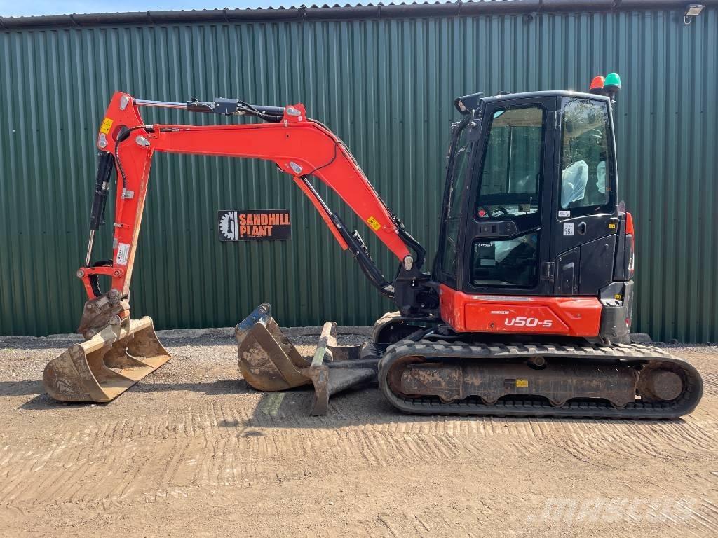 Kubota U 50-5 Mini rýpadlá < 7t