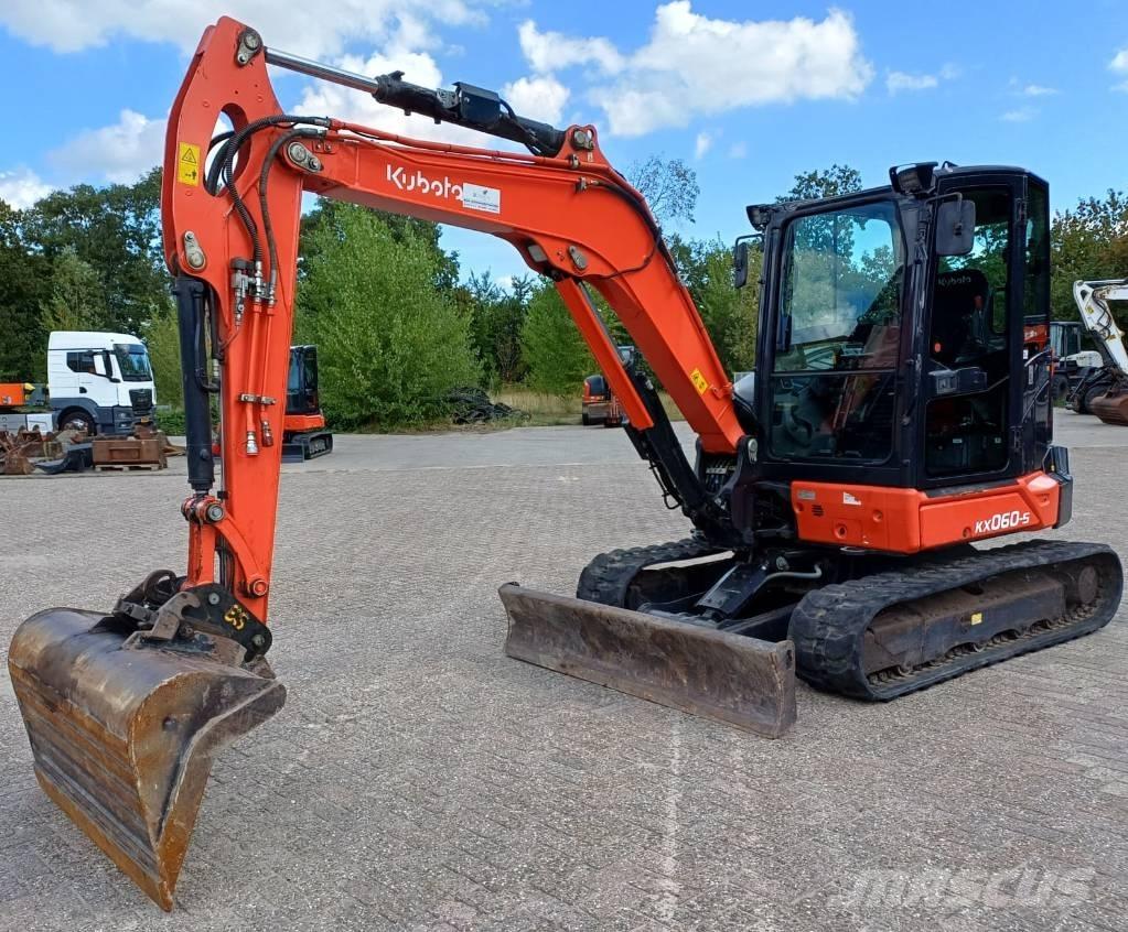Kubota KX 060-5 Mini rýpadlá < 7t