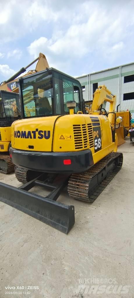 Komatsu PC 58 Mini rýpadlá < 7t