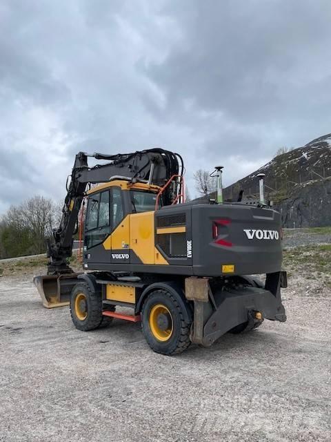Volvo EW180E Kolesové rýpadlá